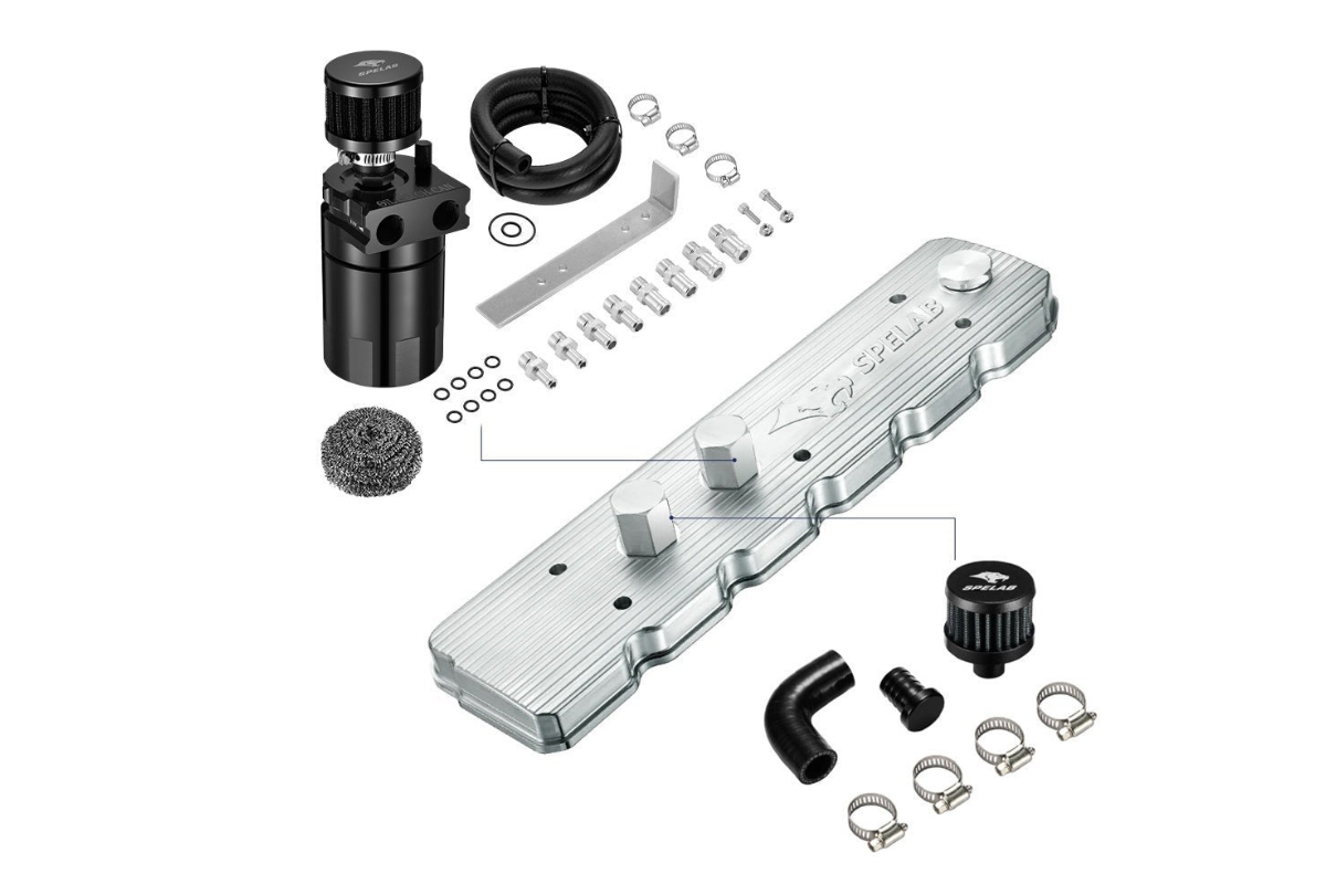 SPELAB aluminum valve cover