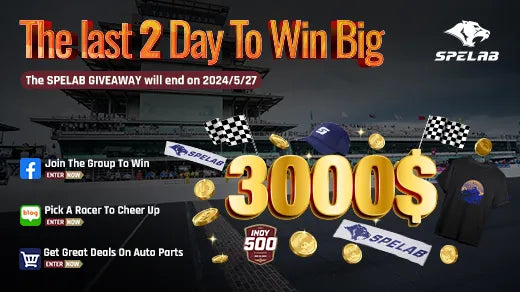 Indianapolis 500 Spectacular! SPELAB $3000 GIVEAWAY