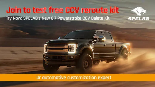 Try Now SPELAB's New 6.7 Powerstroke CCV Delete Kit - Be a Free Tester-banner