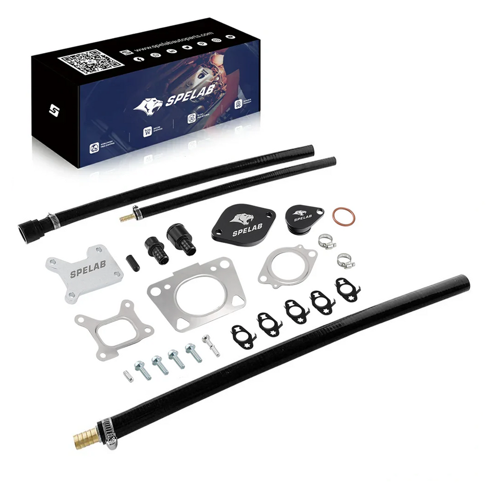 SPELAB 2017-2023 6.6L Duramax L5P EGR Valve Cooler Delete Kit