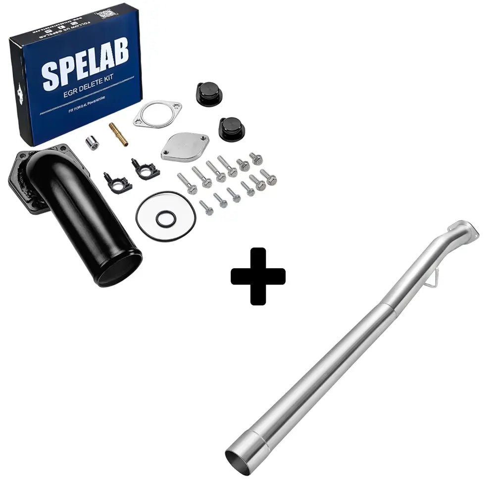 EGR Delete Kit For 2008-2010 Ford 6.4L Powerstroke Turbo Diesel | SPELAB