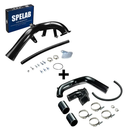 SPELAB 2006-2007 6.6L Duramax LBZ EGR Delete Kit w/High Flow Intake Elbow