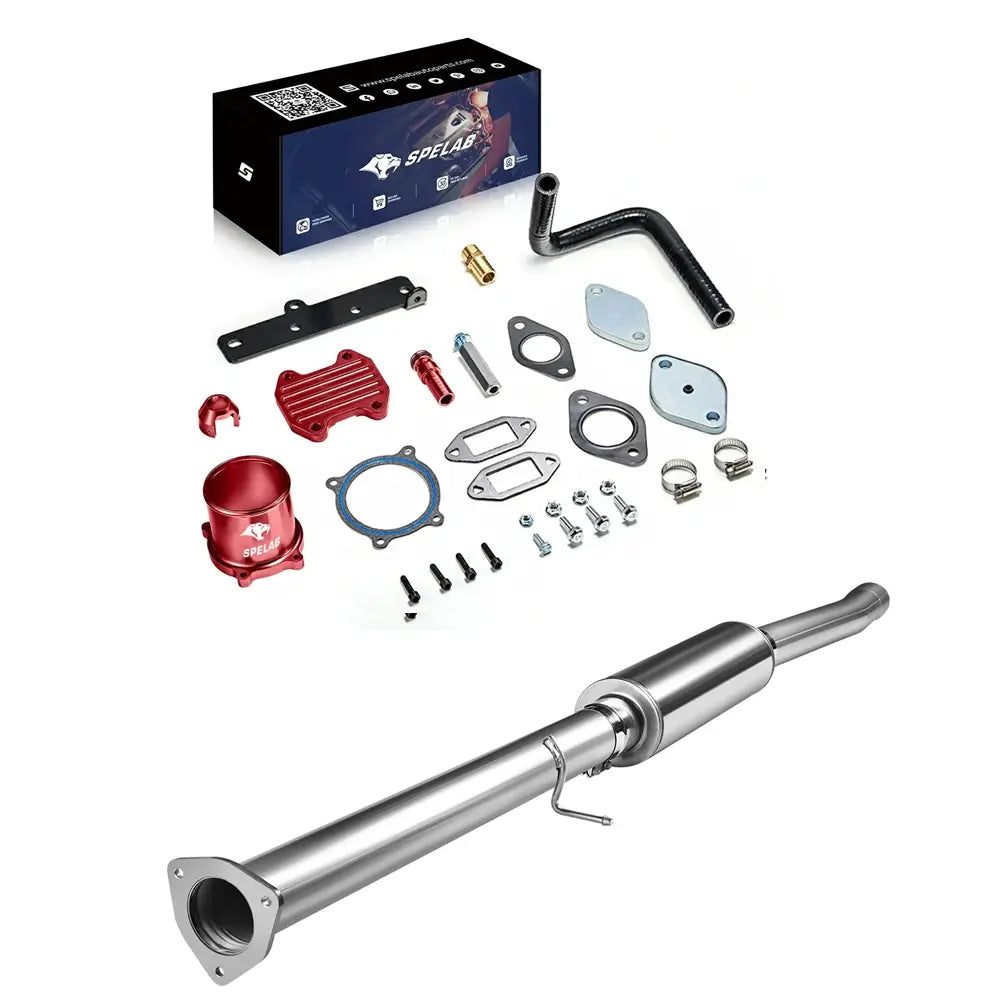 SPELAB 13-18 Dodge Ram 6.7L Cummins Diesel EGR Plate Cooler & Throttle Valve Delete Kit