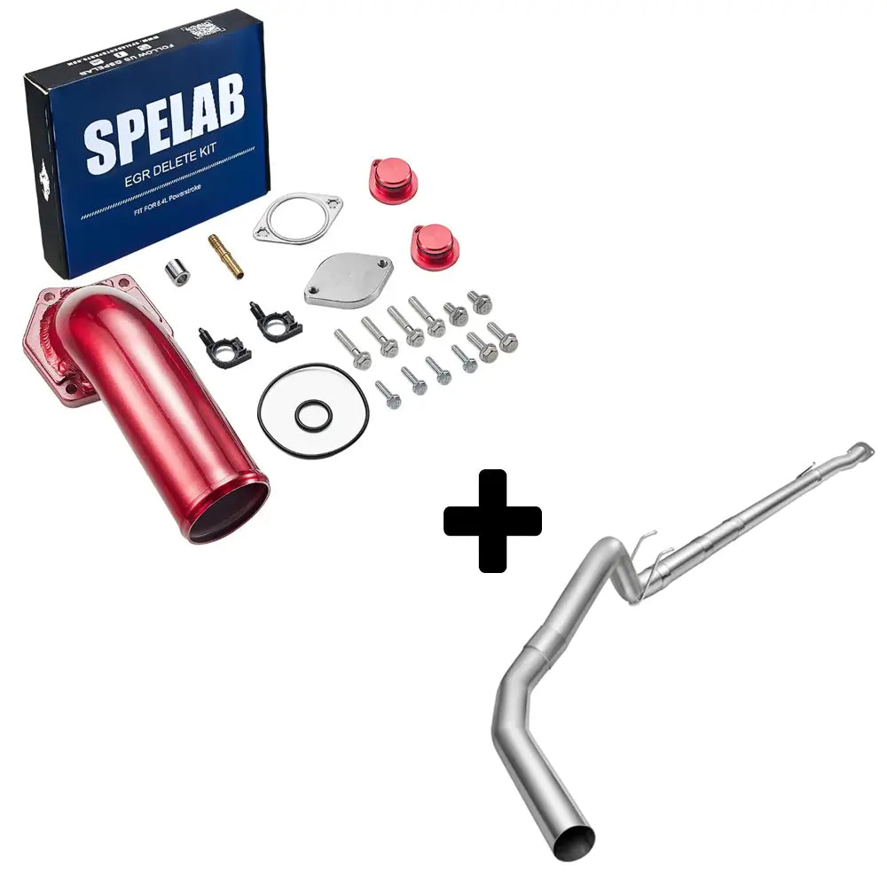 EGR Delete Kit For 2008-2010 Ford 6.4L Powerstroke Turbo Diesel | SPELAB