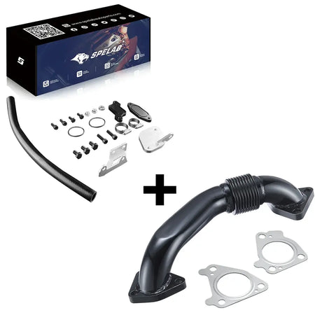 SPELAB 2006-2007 6.6L Duramax LBZ EGR Delete Kit w/High Flow Intake Elbow