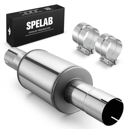 4"/5" Stainless Steel Diesel Muffler For Cummins to Duramax and Powerstroke |SPELAB