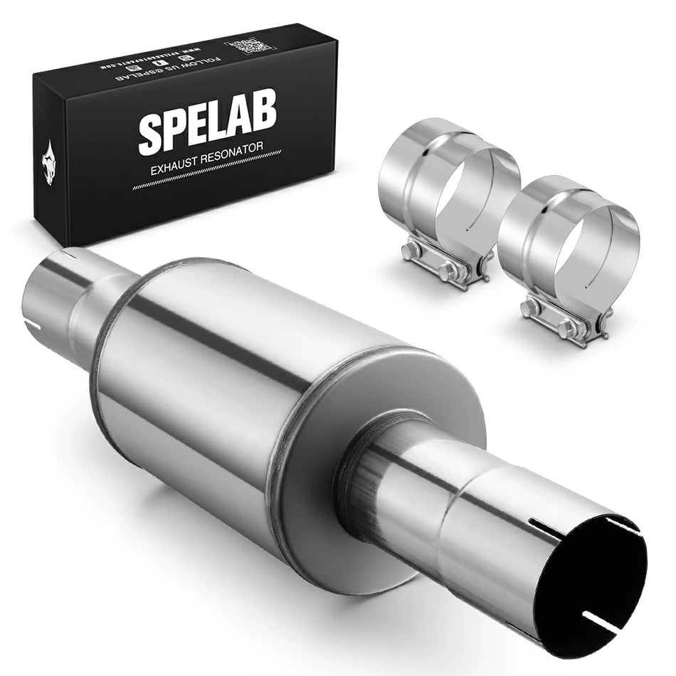 4"/5" Stainless Steel Diesel Muffler For Cummins to Duramax and Powerstroke |SPELAB