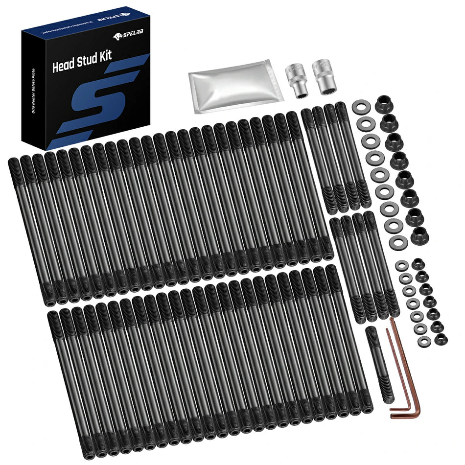 Head Stud Kit For 2011-2019 6.7L Powerstroke Ford F250 F350 F450 F550|SPELAB-1