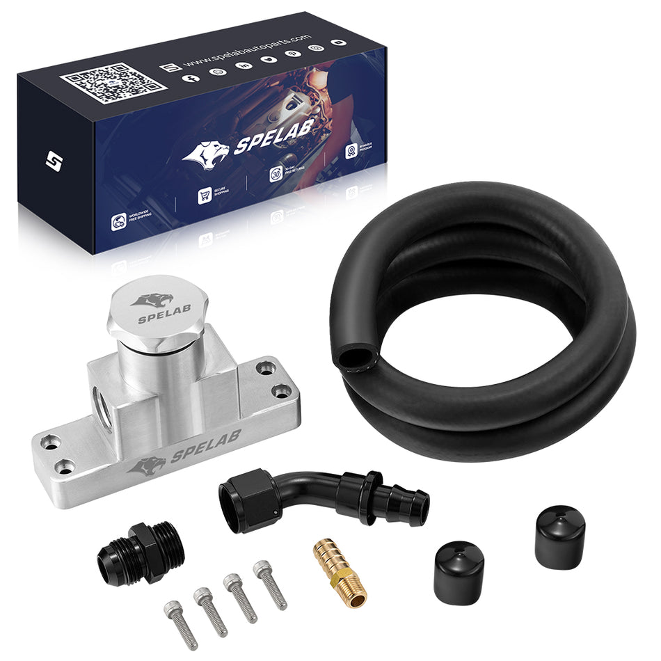 CCV PCV ReRoute Delete Kit For 2008-2010 Ford 6.4L Powerstroke | SPELAB