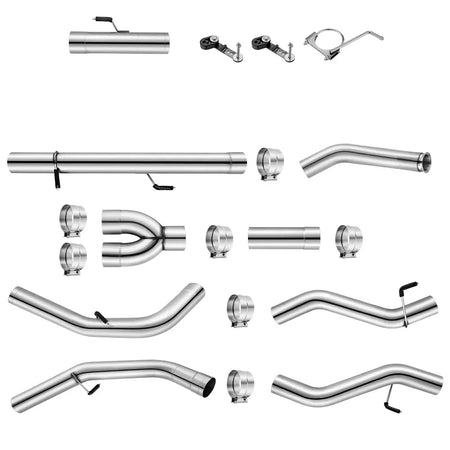 4''/5'' 2013-2018 6.7 Cummins DPF Delete Race Pipe Dodge Ram 2500/3500 | SPELAB