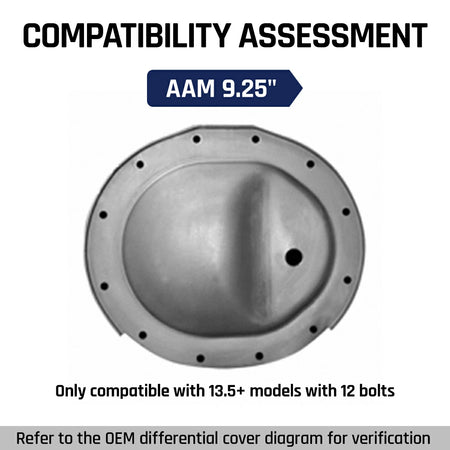 Differential Cover For AAM 9.25'' 12 Bolts Front Axle| SPELAB-8546