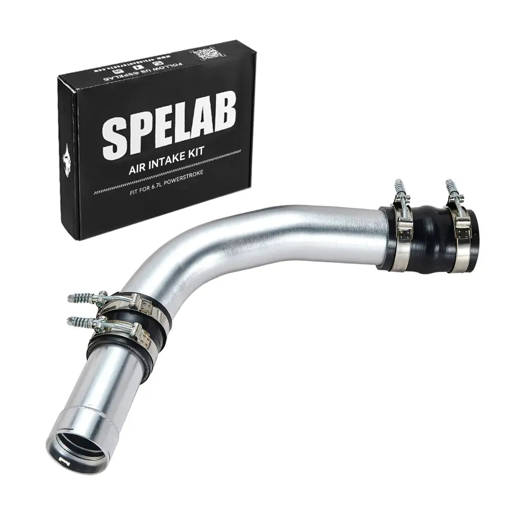 SPELAB 3.5" Cold Side Intercooler Pipe Kit For 2011-2019 6.7 Powerstroke Diesel Ford F250 F350 F450