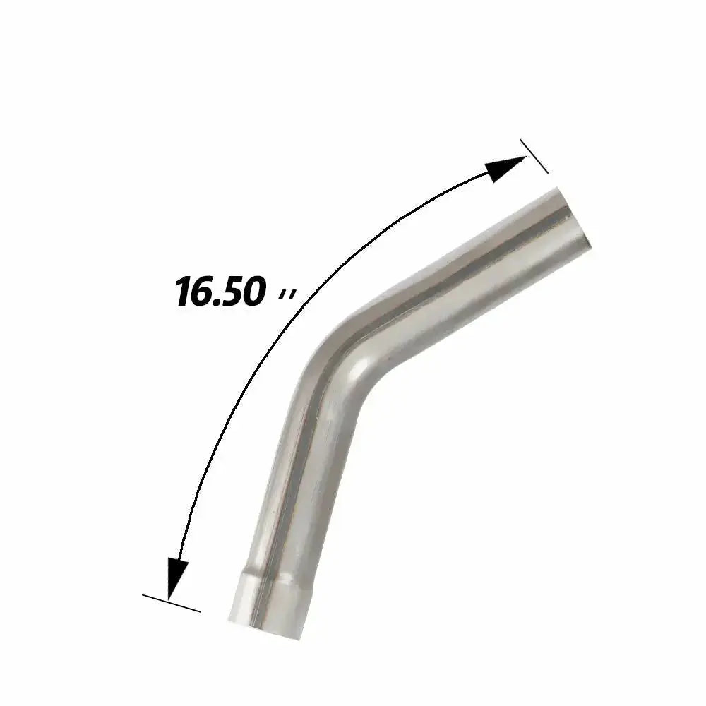 3.0 Custom Exhaust Kit 8 Pieces Stainless steel Tubing Mandrel Bend Pipe Straight & U-Bend Universal|SPELAB-15