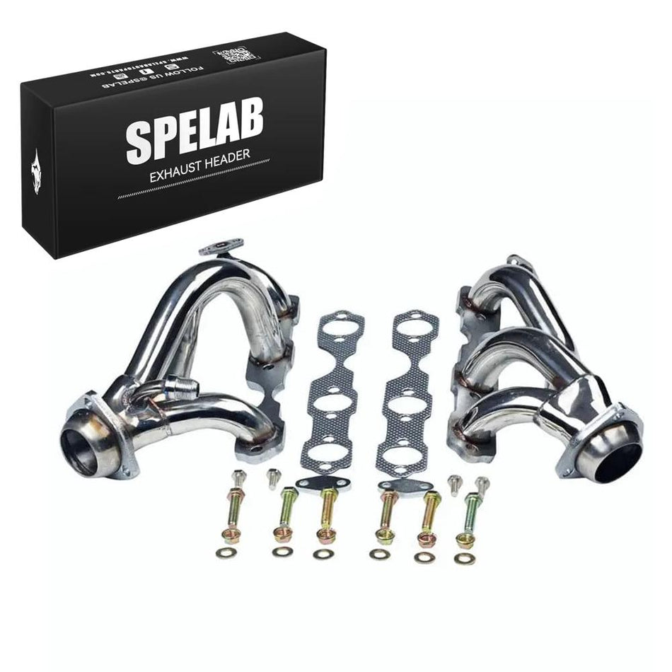 SPELAB Exhaust Header for 1997-2001 Chevy Blazer GMC Jimmy 4.3L V6