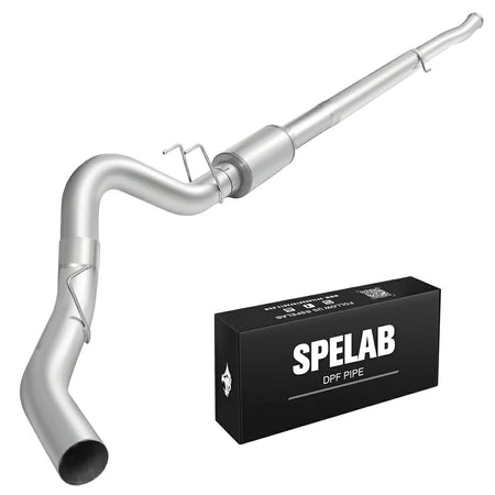 4"/5" Downpipe-Back 2011-2023 Ford 6.7 Powerstroke DPF Delete Race Pipe | SPELAB