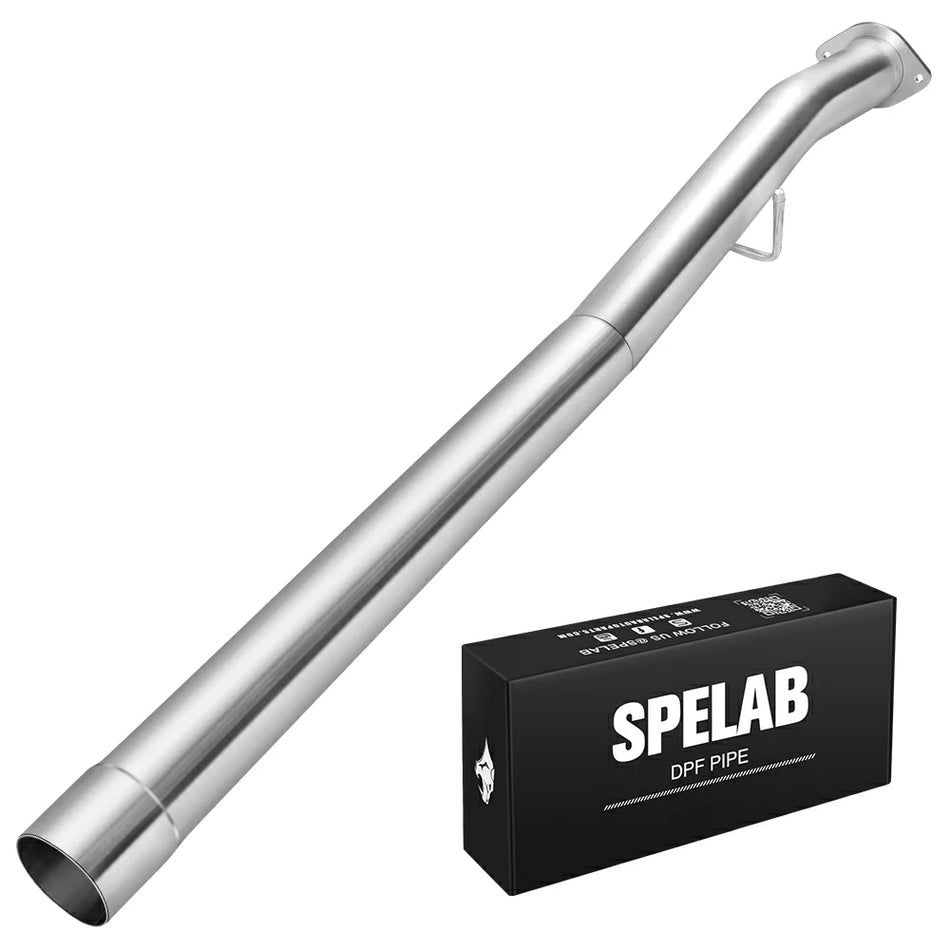 4" 2008-2010 Ford 6.4 Powerstroke Cat & DPF Delete Race Pipe | SPELAB