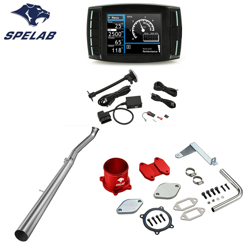 DPF/DEF/EGR Delete 2007.5-2009 6.7 Cummins Dodge Ram 2500 3500 All-in-One Kit |SPELAB