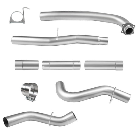 4"/5" Downpipe-Back 2017-2022 L5P 6.6 Duramax DPF Delete Race Pipe | SPELAB