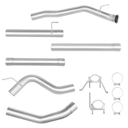 4" 2007.5-2012 6.7 Cummins DPF Delete Race Pipe | Dodge Ram 2500/3500 | SPELAB-7