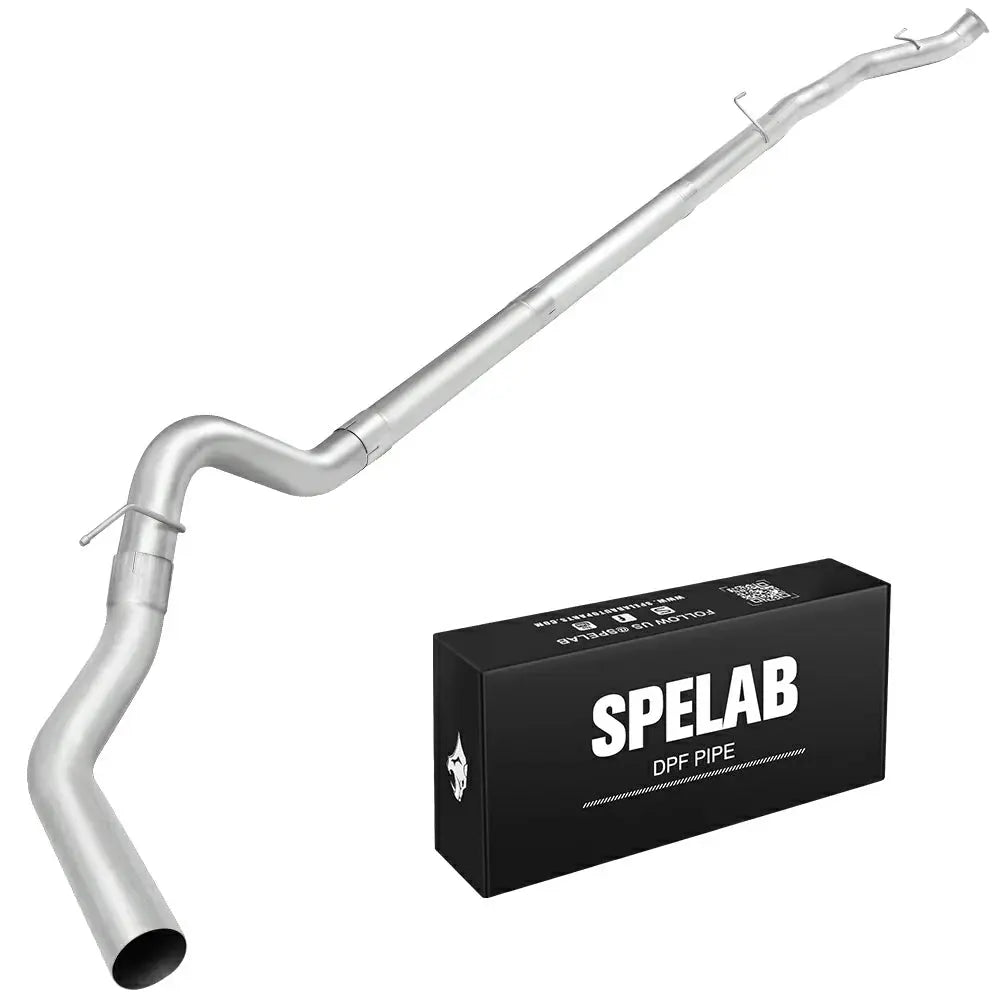 4" Turbo-Back 2010-2012 Dodge Ram 6.7 Cummins w/DPF Delete Race Pipe | SPELAB