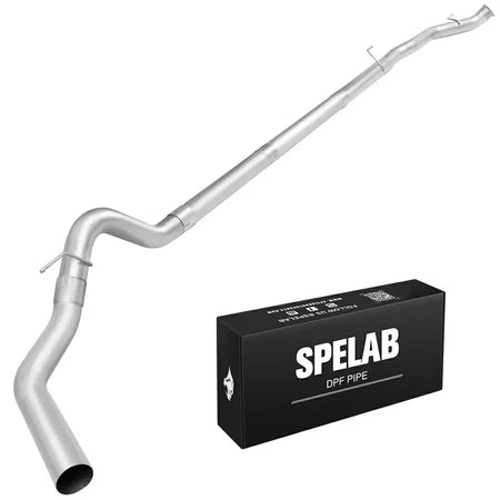 4" 2007.5-2012 6.7 Cummins DPF Delete Race Pipe | Dodge Ram 2500/3500 | SPELAB-6