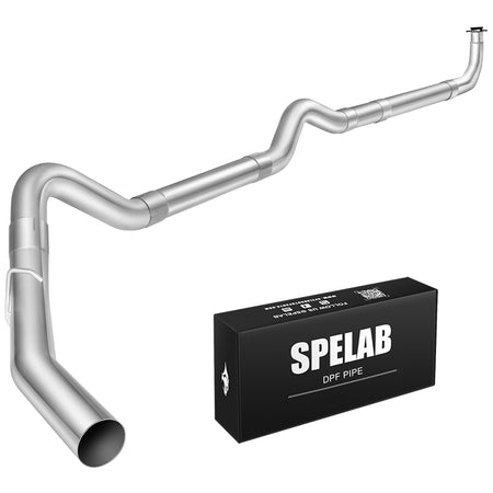 4'/5' Downpipe-Back 2001-2007 LBZ LLY LB7 6.6 Duramax DPF Delete Race Pipe | SPELAB