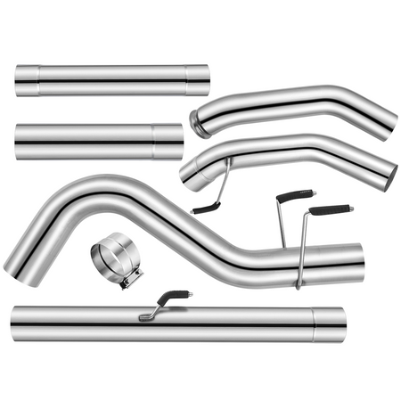 5"  2007-2010 Cummins 6.7L Cab & Chassis DPF Delete Exhaust | SPELAB