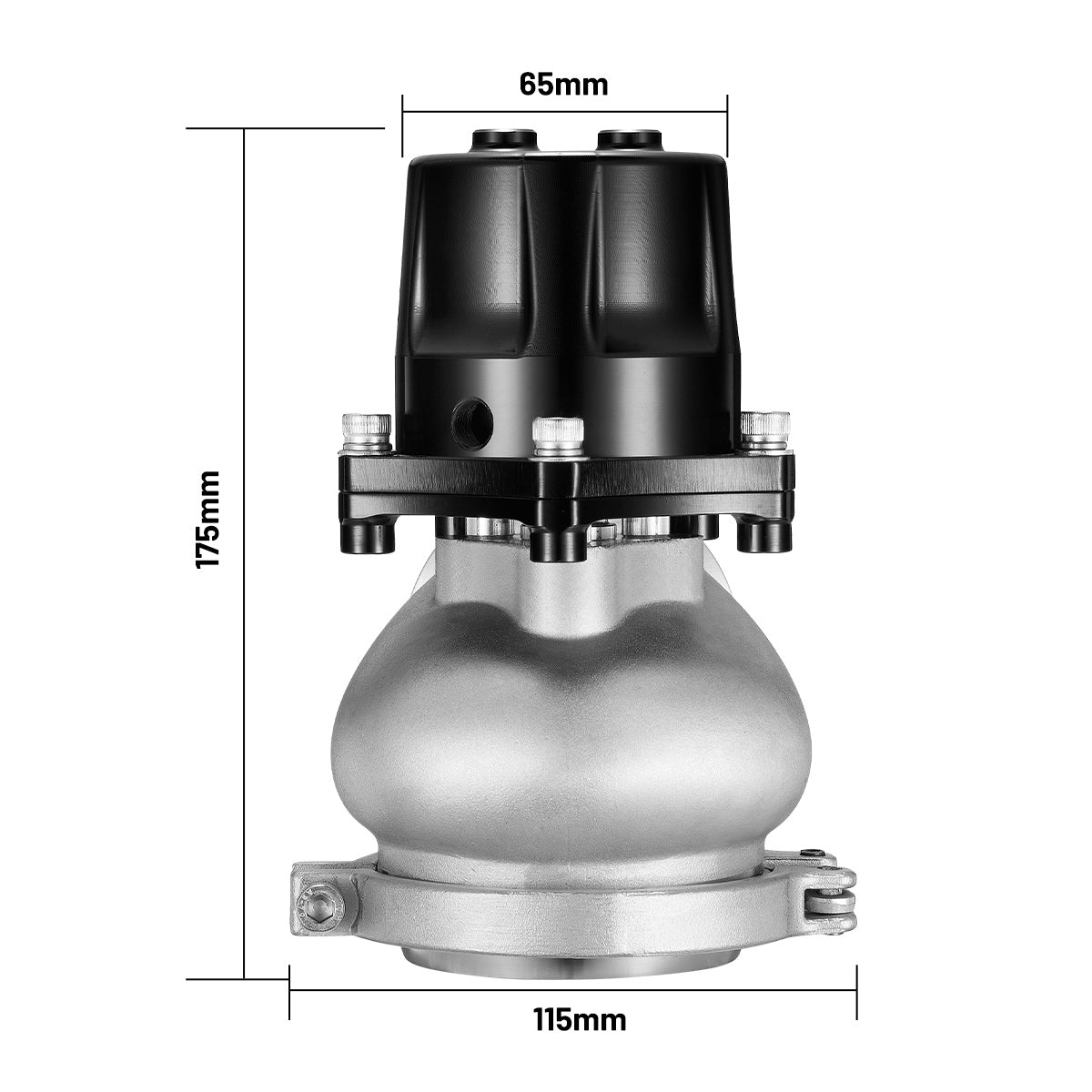 SPELAB High-Performance 6Psi 66mm Psiton Style turbo Wastegate