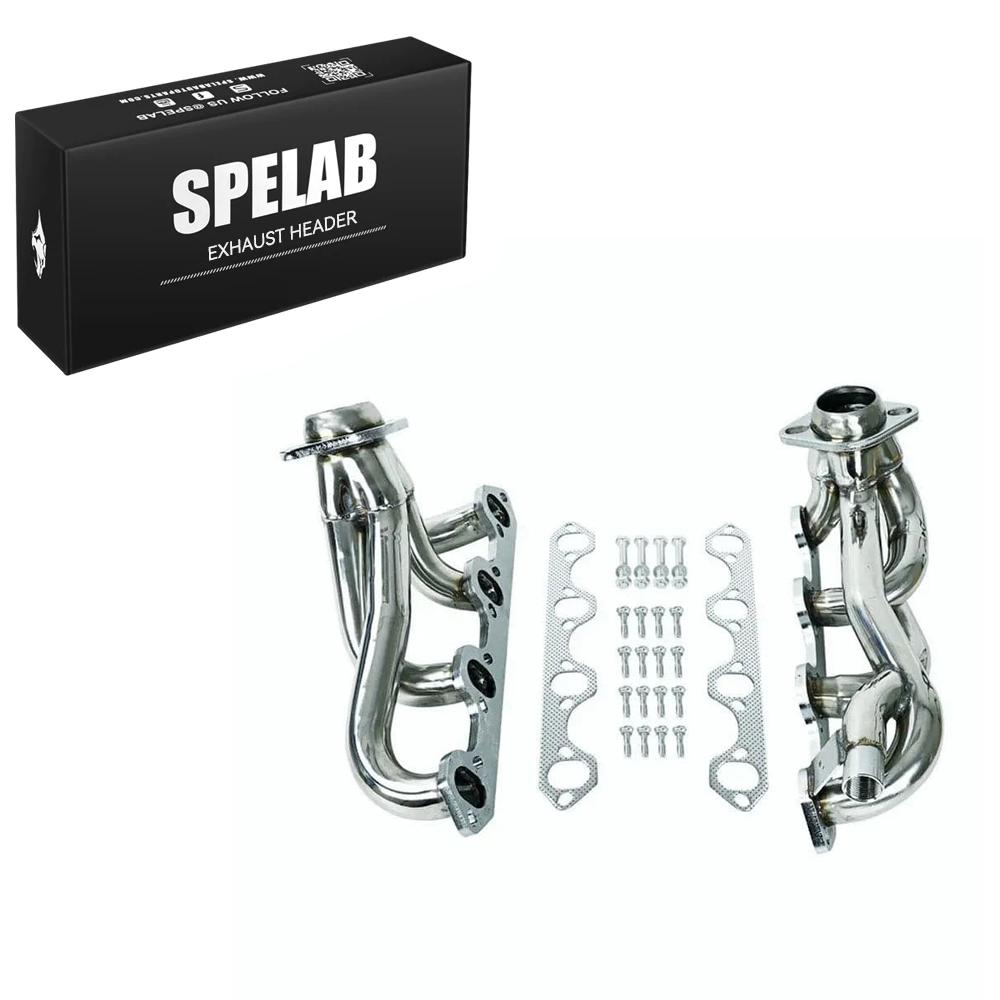 SPELAB Exhaust Header for 1987-1996 Ford F150 F250 Bronco 5.8L V8