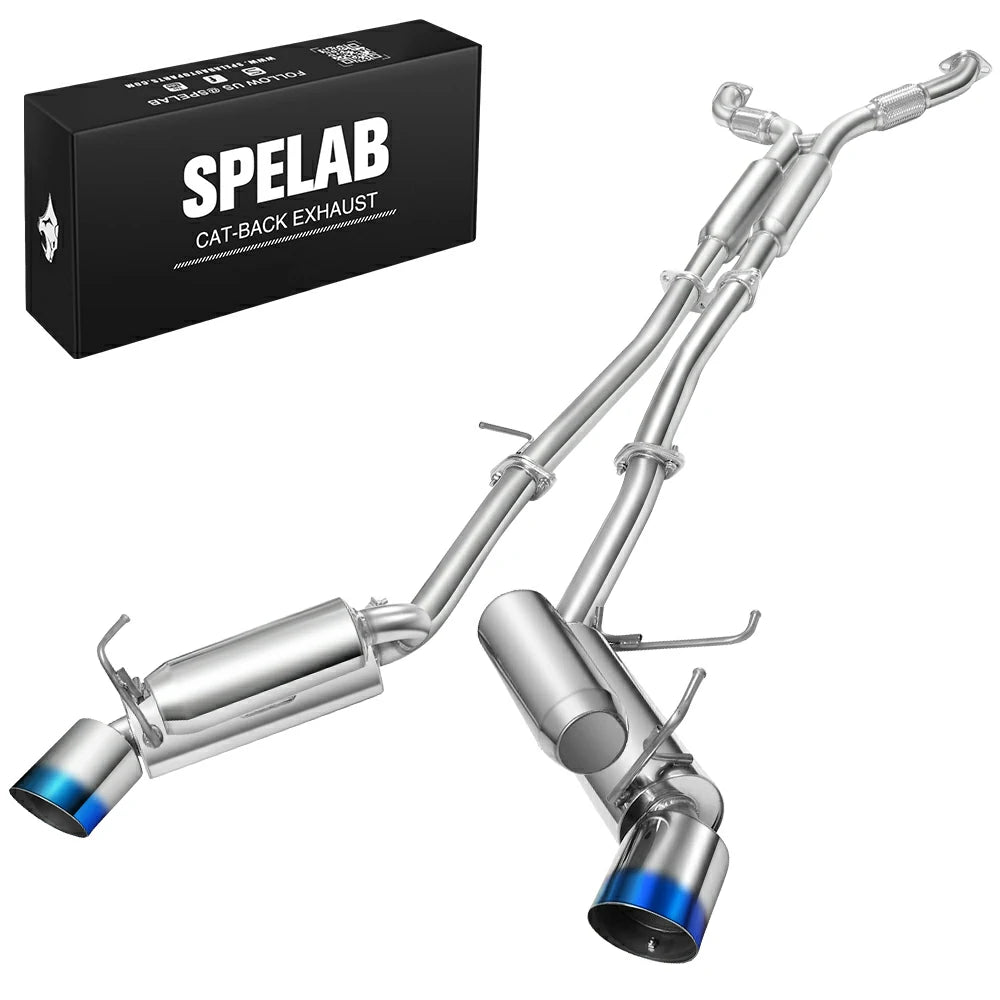 Cat-Back Exhaust for 2003-2008 Nissan 350Z Infiniti G35 Single Exit | SPELAB