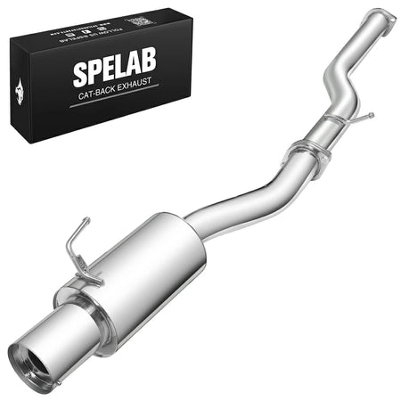 Cat-Back Exhaust for 2003-2008 Nissan 350Z Infiniti G35 Single Exit | SPELAB