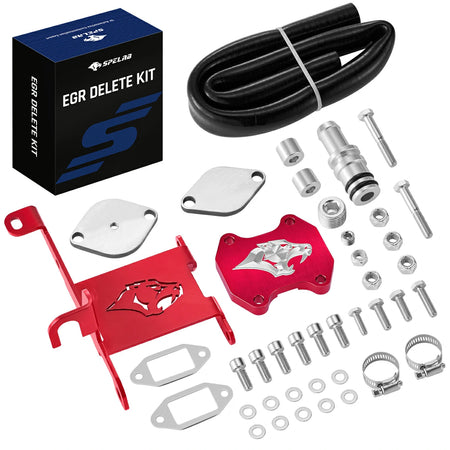 EGR Delete Kit For 2009-2024 6.7L Cummins Dodge Ram 2500 3500|SPELAB-8