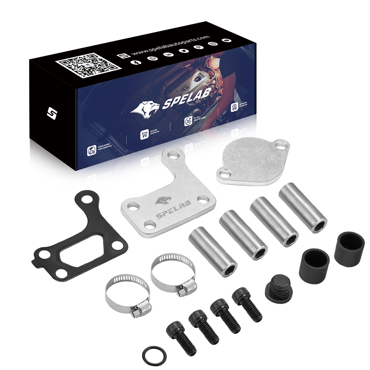 EGR Delete Kit For 2015-2022 LWN 2.8L Duramax  SPELAB-1