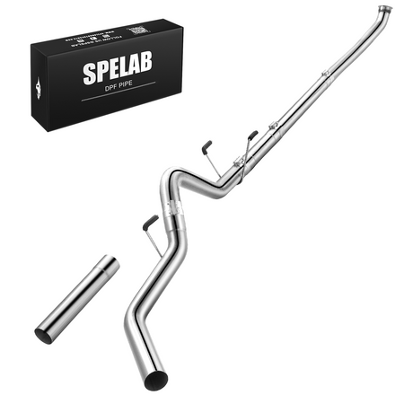 4"/5" 2004.5-2007 5.9L Cummins DPF Delete Race Pipe Dodge Ram 2500/3500 | SPELAB-1