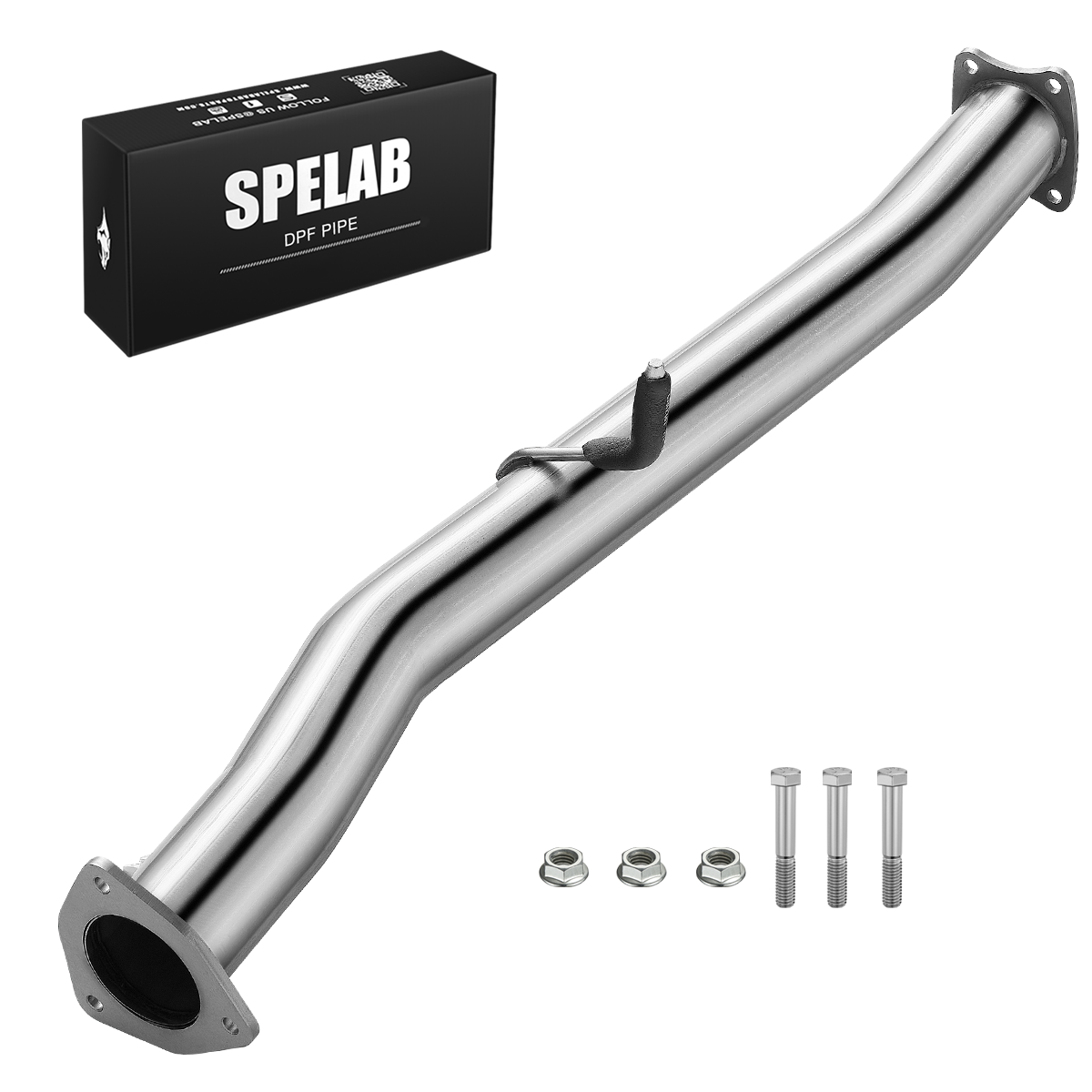 4"/5" 2007-2010 LMM  6.6L Duramax DPF Delete Race Pipe | SPELAB