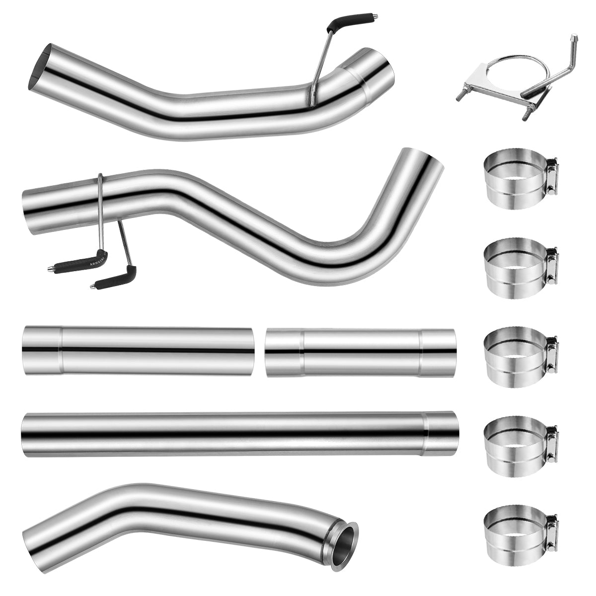 4"/5" 2004.5-2007 5.9L Cummins DPF Delete Race Pipe Dodge Ram 2500/3500 | SPELAB-2