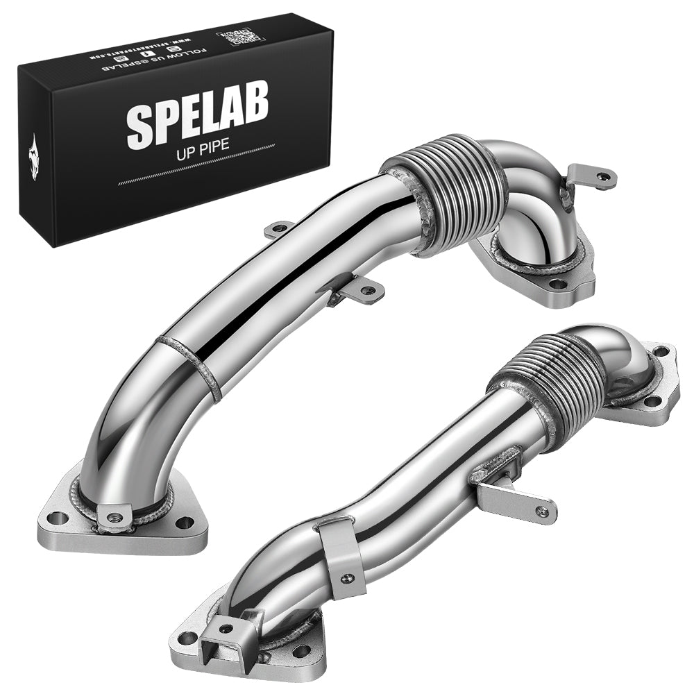 Exhaust Up-Pipe for 2017-2023 L5P 6.6L Duramax Sierra/Silverado 2500 3500 | SPELAB