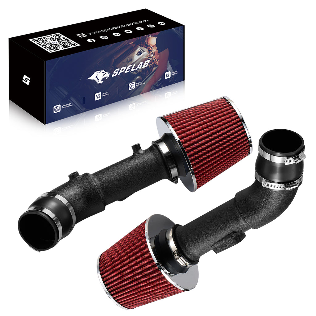 Cold Air Intake Kit w/Filter For 08-17 Nissan 370Z / 08-13 Infiniti G37 3.7L V6｜SPELAB