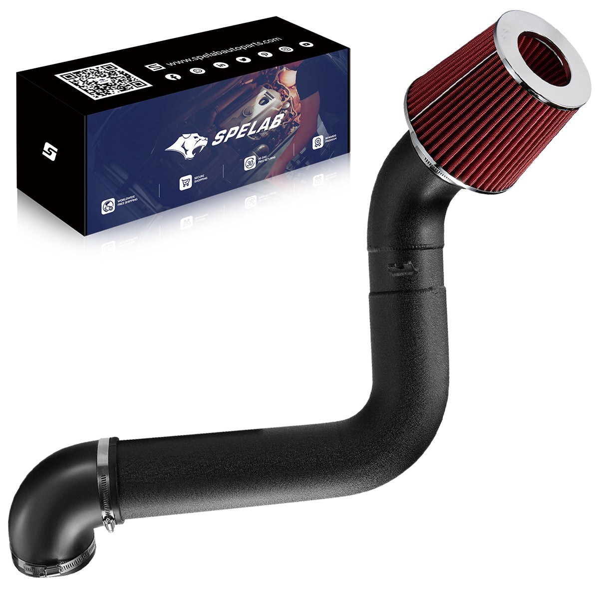 Cold Air Intake Kit For 2005-2010 Challenger/300C Hemi 5.7/6.1 V8｜SPELAB