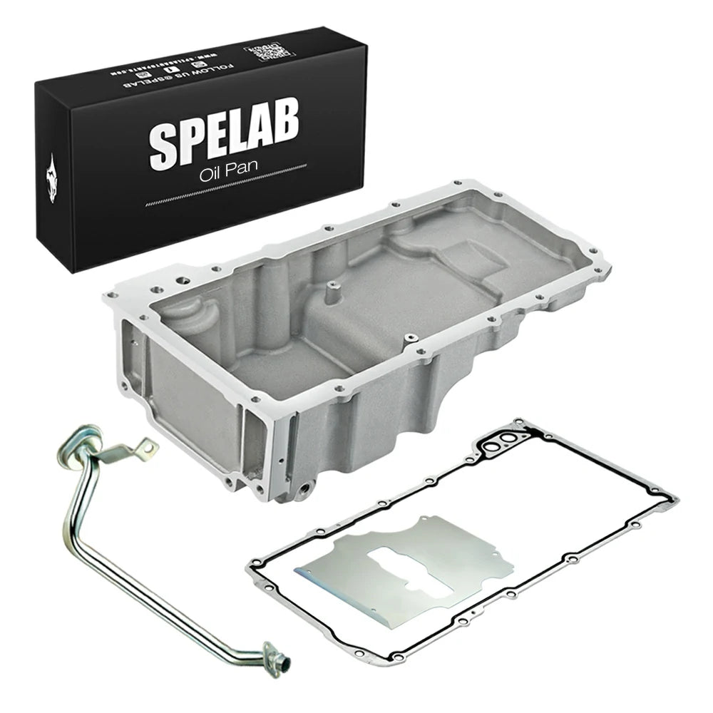 GM LS Rear Sump Low-Profile Retro-Fit Oil Pans 81073,For 4.8L 5.3L 5.7L 6.0L 6.2L Rear | SPELAB-1