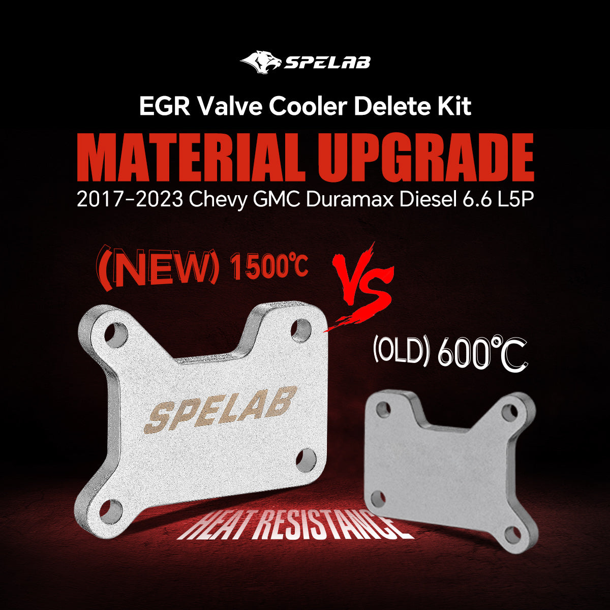 Material Upgrade EGR Valve Cooler Delete Kit-3