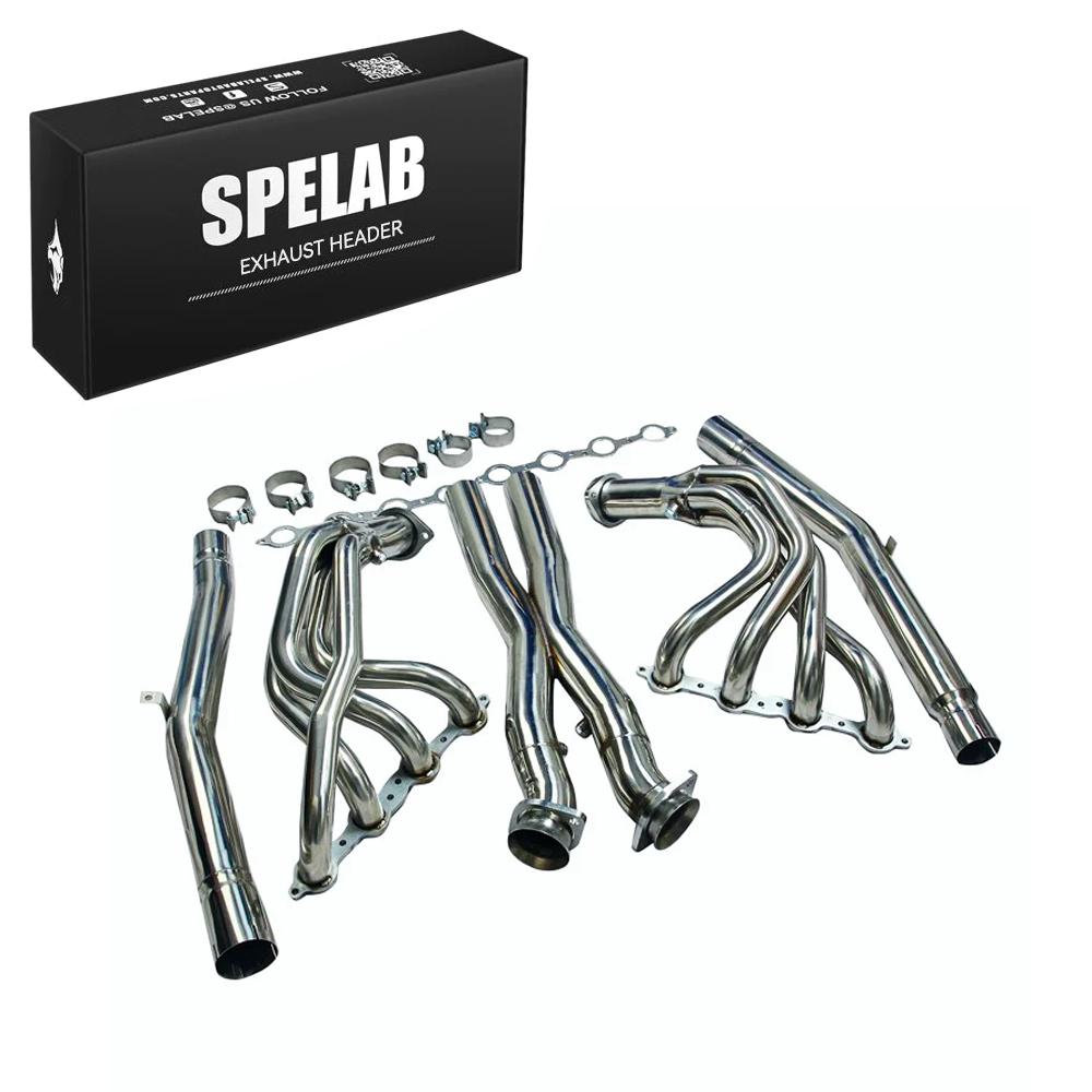 SPELAB Exhaust Header for 2005-2013 Chevy Corvette V8 C6 LS2/LS3