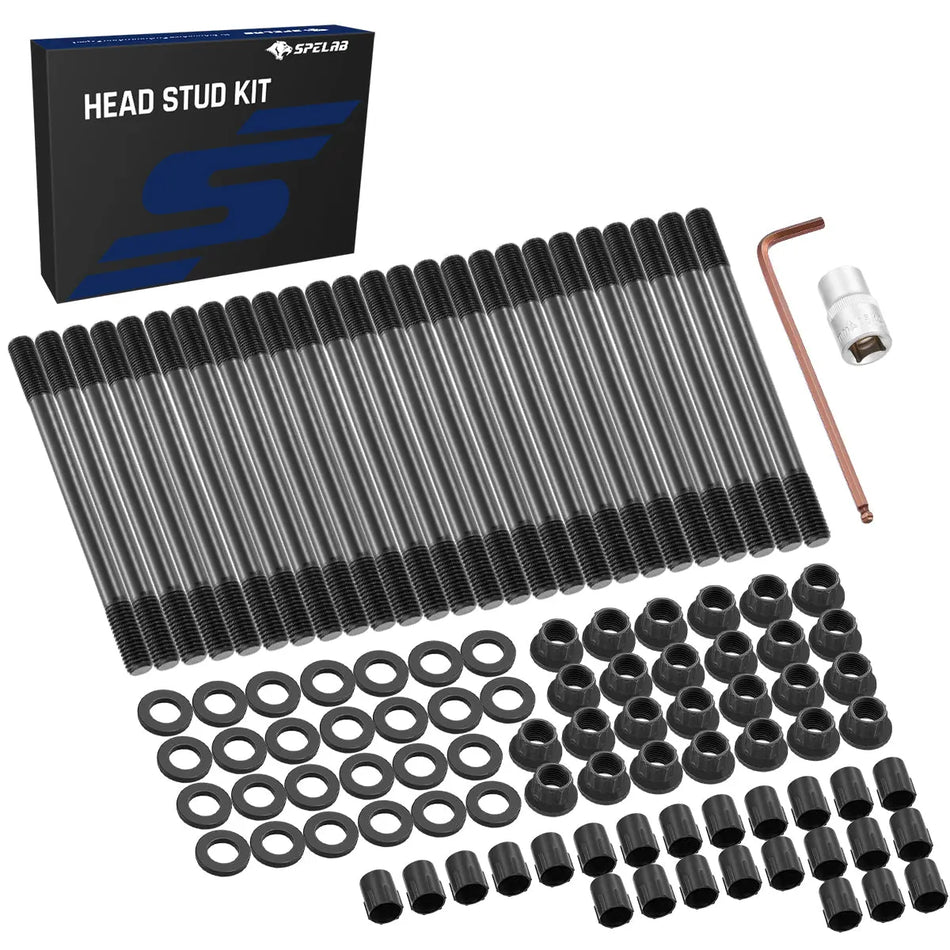 SPELAB Head Stud Kit for 1998.5-24 5.9L/6.7L 24V Dodge Cummins-1