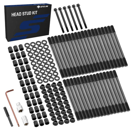 SPELAB Head Stud Kit for 2001-2016 6.6L LB7 LLY LBZ LMM LML Chevy Duramax-1