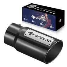 Load image into Gallery viewer, Exhaust Tip 4 &quot; In &amp; 5&quot; In, 6&quot;/7&quot;/8&quot; Out, 18&quot; Length T304 | SPELAB-1