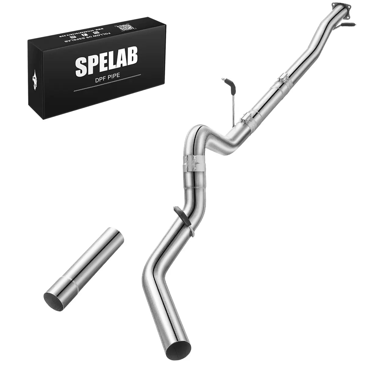 4"/5" Downpipe-Back 2011-2015 LML 6.6 Duramax DPF Delete Race Pipe | SPELAB