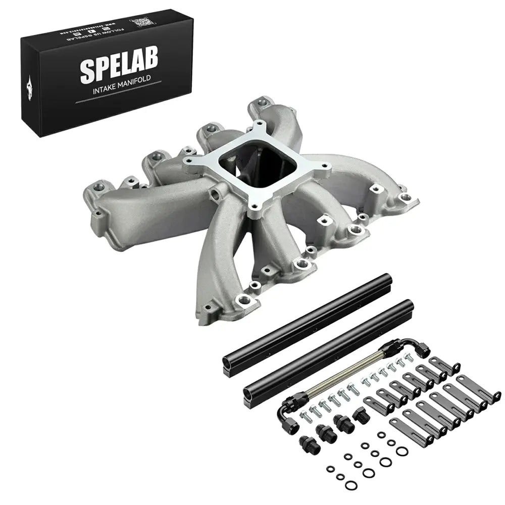 Intake Manifold 300-137 For Single Plane EFI - GM LS1/LS2/LS6 With Fuel Rail Kits | SPELAB