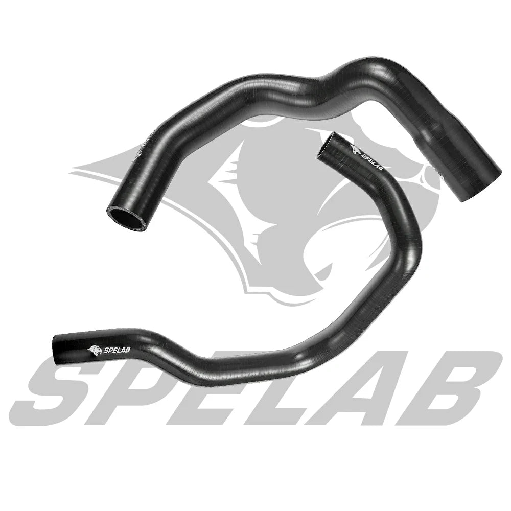 Silicone Hoses For 1984-2005 Cherokee XJ4.01242 CID L6 Jeep Black|SPELAB-4