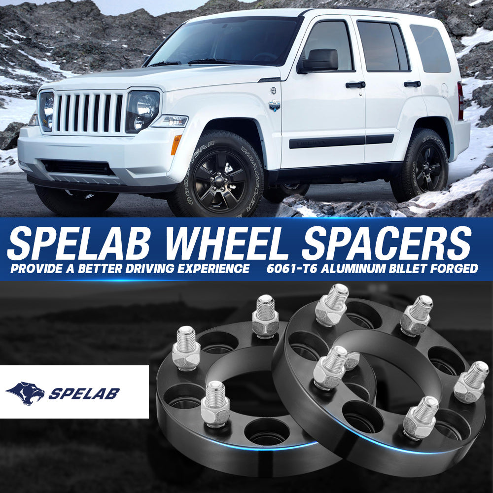 Wheel Spacers for 1984-2012 Jeep Cherokee Wrangler TJ YJ / 1955-2014 Ford / 1967-1969 Mercury 4PCS