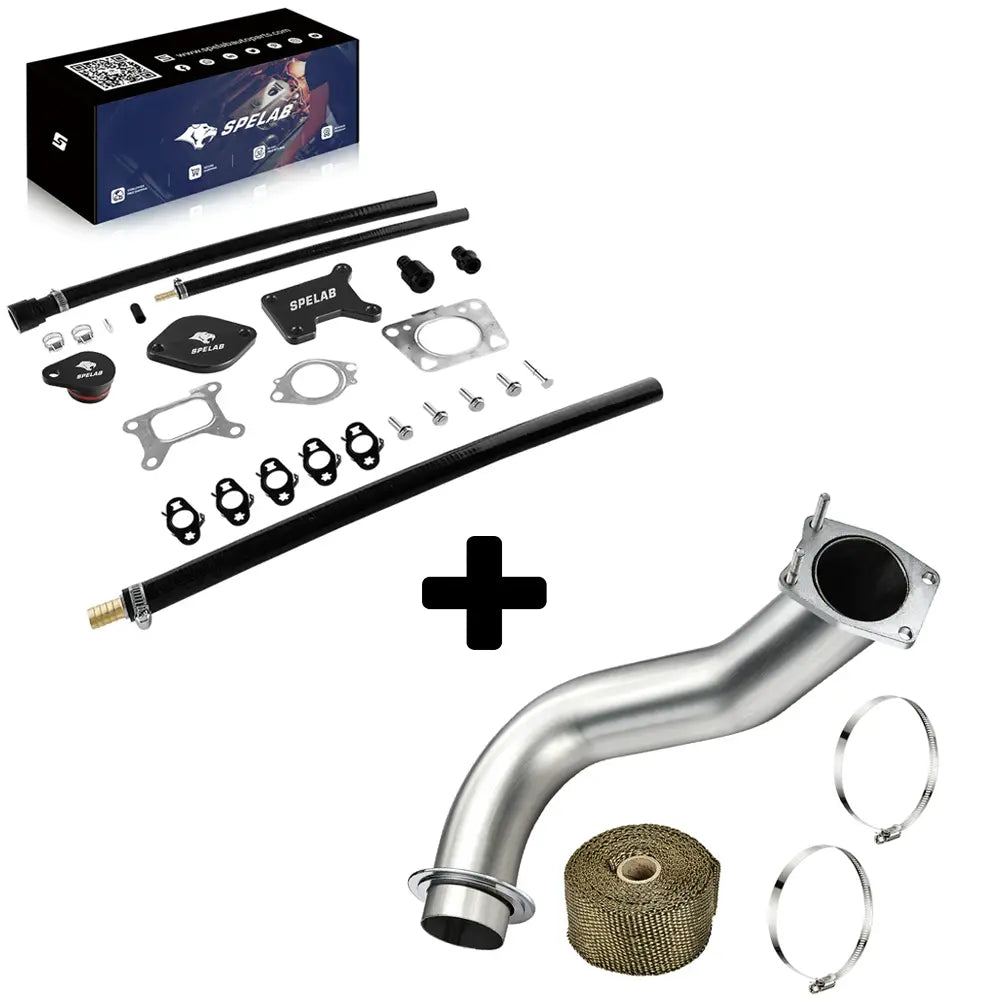 SPELAB 2017-2023 6.6L Duramax L5P EGR Valve Cooler Delete Kit